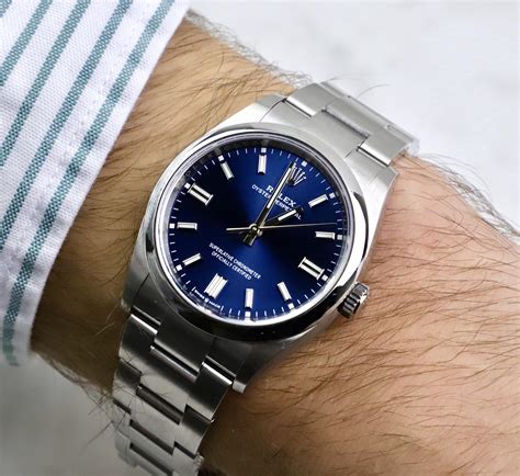 rolex op 36 bright blue|Rolex oyster 36mm price.